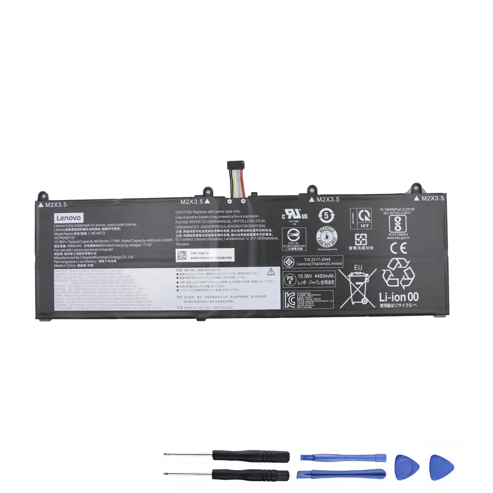 71Wh Lenovo L19C4PC3 Akku Battery