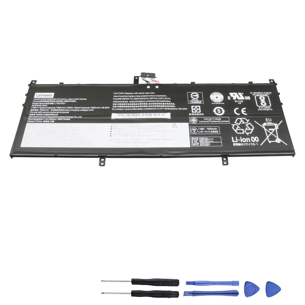 60Wh Lenovo L19C4PD1 Akku Battery