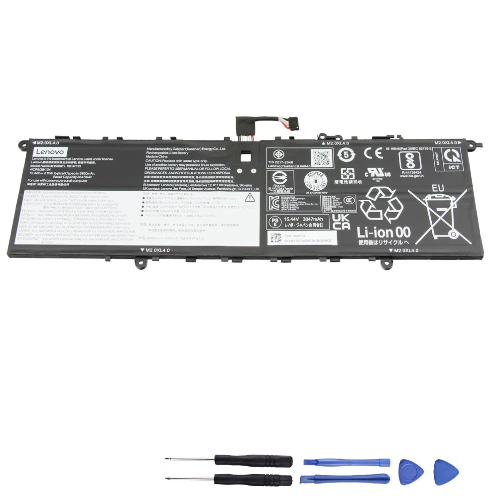 61Wh Lenovo L19C4PH3 Akku Battery