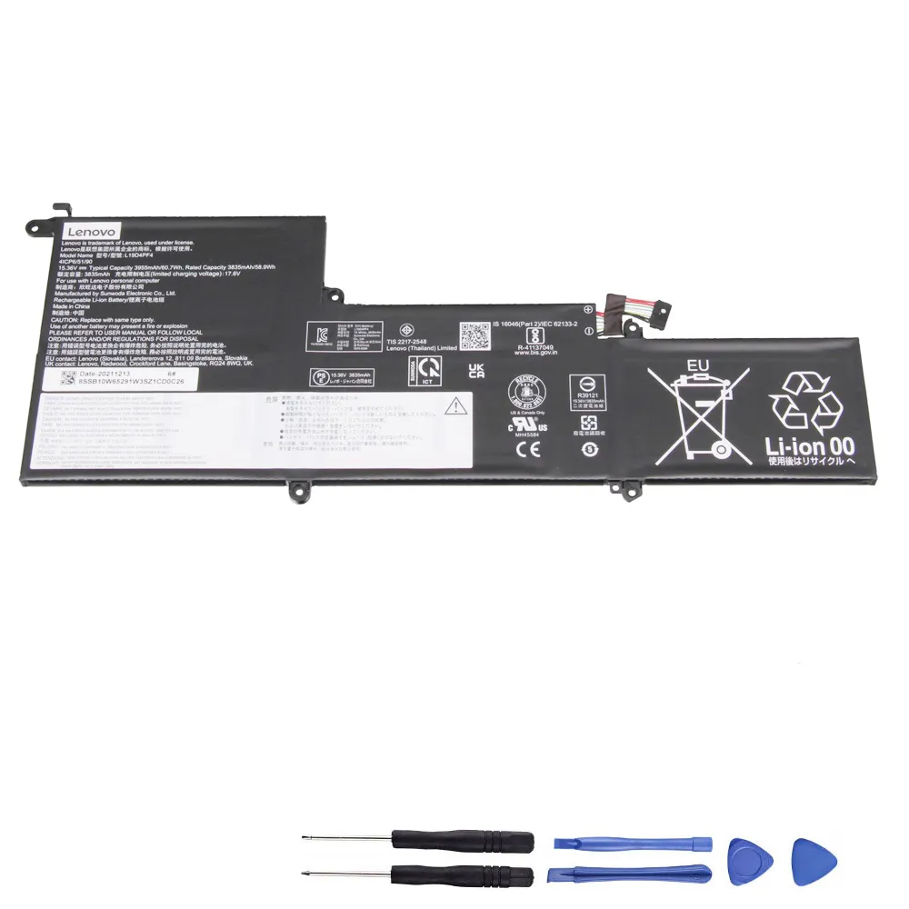 60.7Wh Lenovo L19D4PF4 Akku Battery