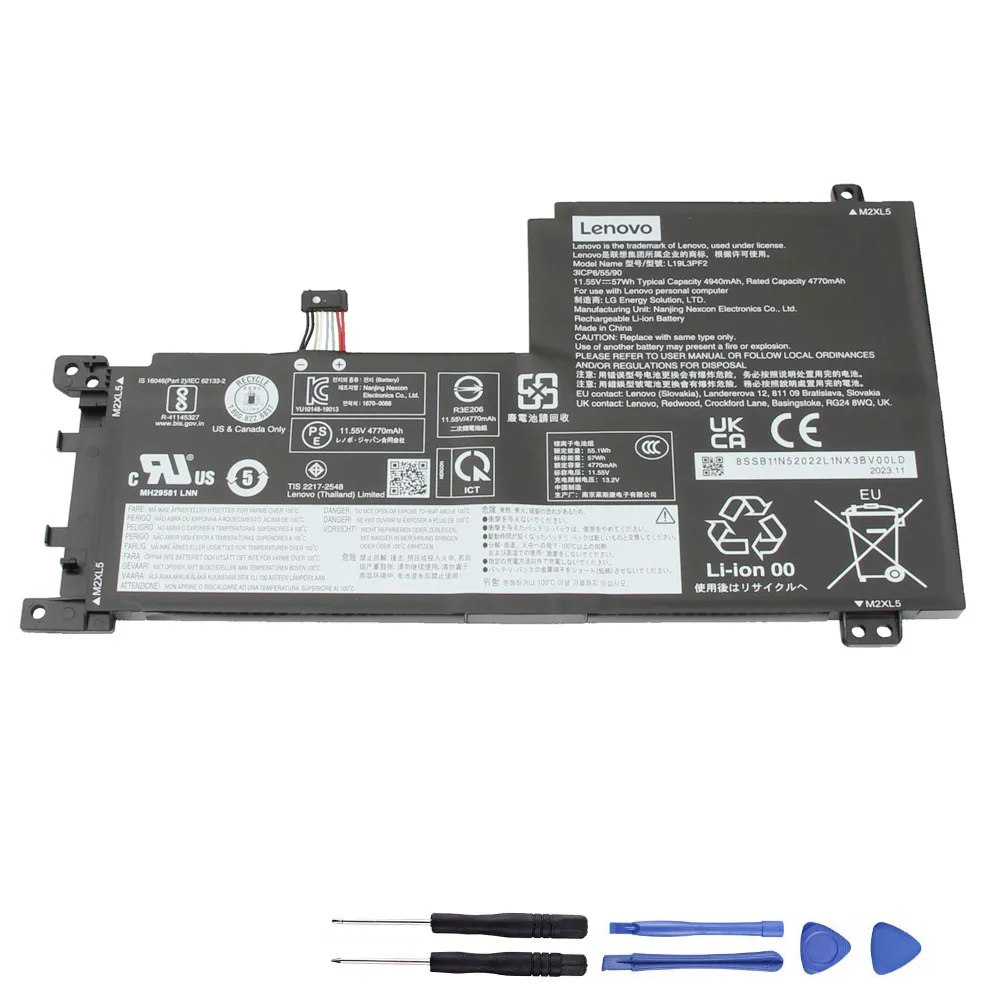 57Wh Lenovo L19L3PF2 Akku Battery
