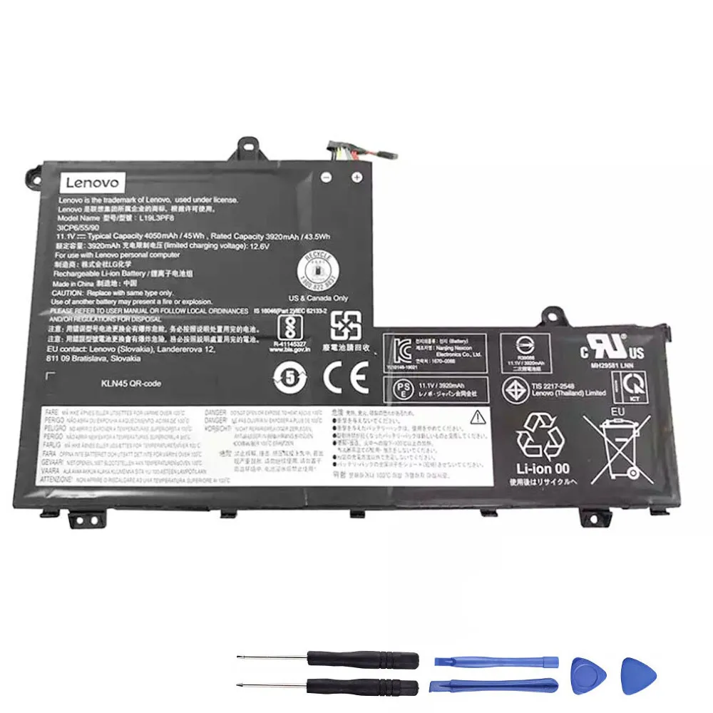 45Wh Lenovo L19L3PF8 Akku Battery