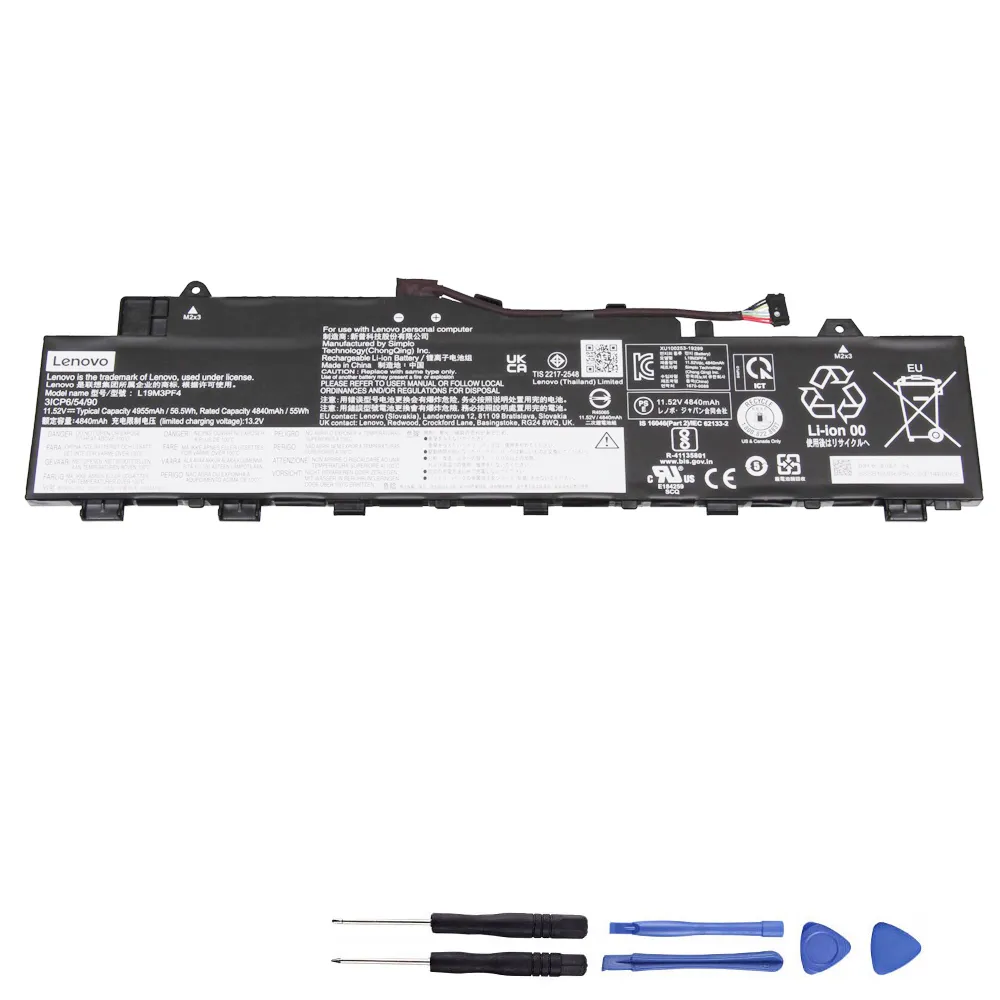 56Wh Lenovo L19M3PF4 Akku Battery
