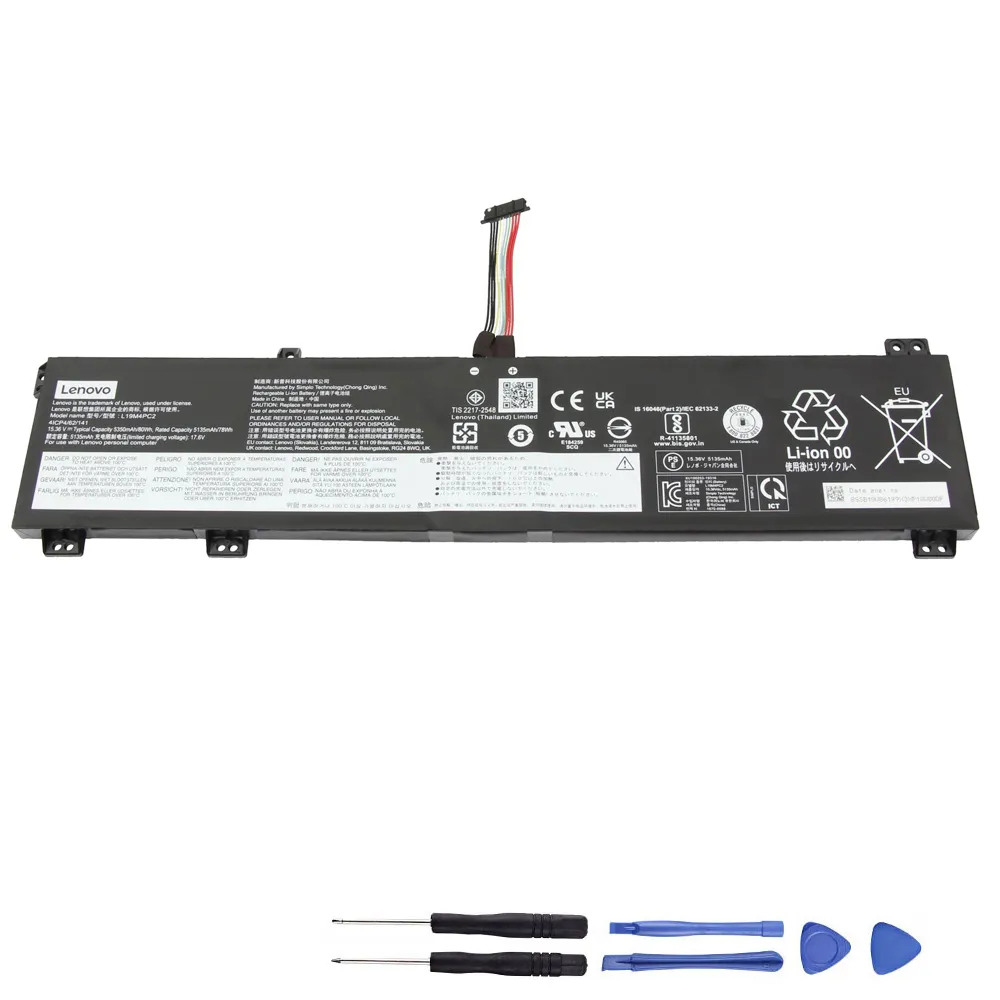 80Wh Lenovo L19M4PC2 Akku Battery