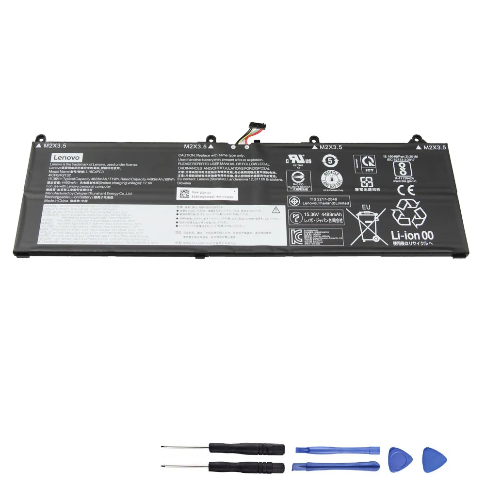 71Wh Lenovo L19M4PC3 Akku Battery