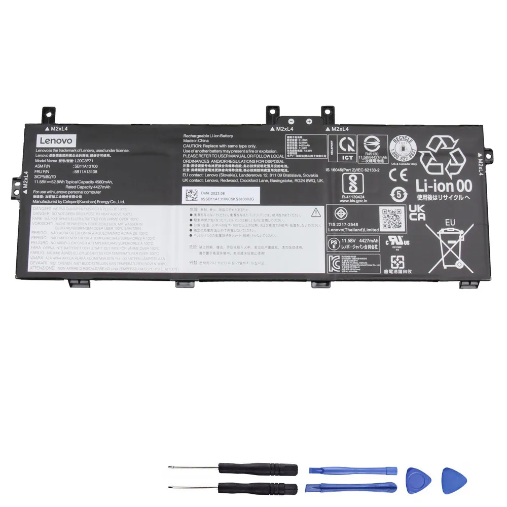 52.8Wh Lenovo L20C3P71 Akku Battery