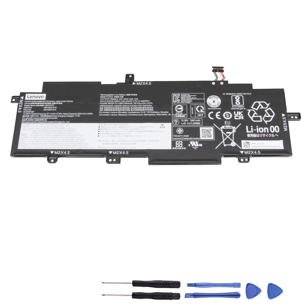 57Wh Lenovo L20C4P72 Akku Battery