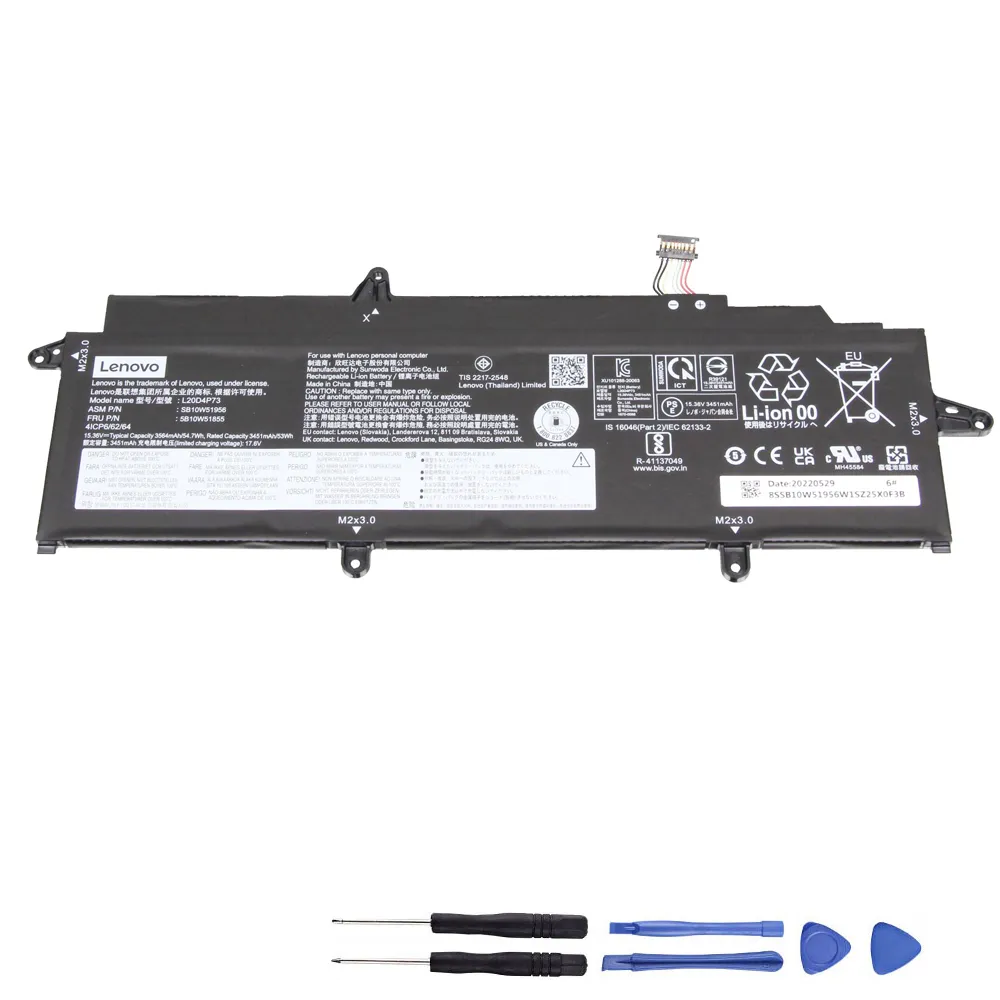 54.72Wh Lenovo L20D4P73 Akku Battery