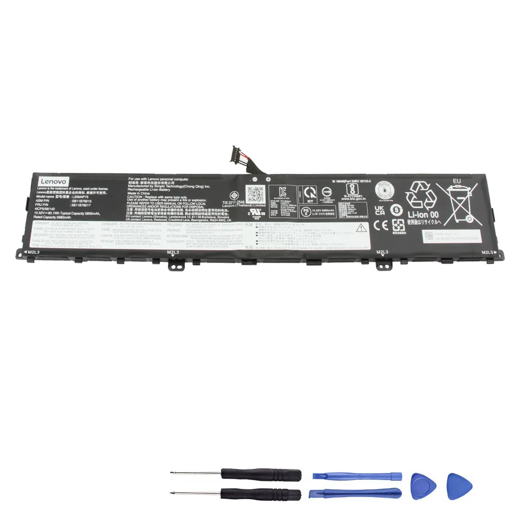 90.01Wh Lenovo L20M4P75 Akku Battery