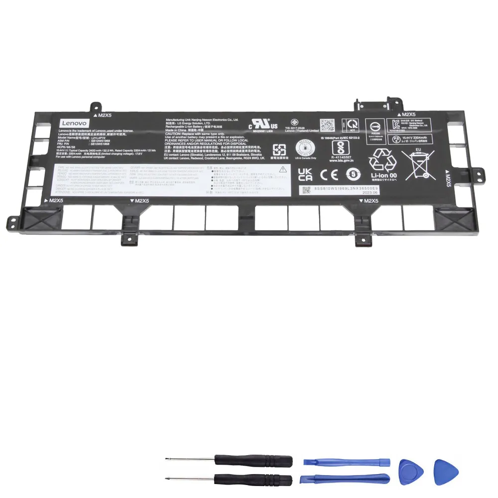 52Wh Lenovo L21L4P72 Akku Battery