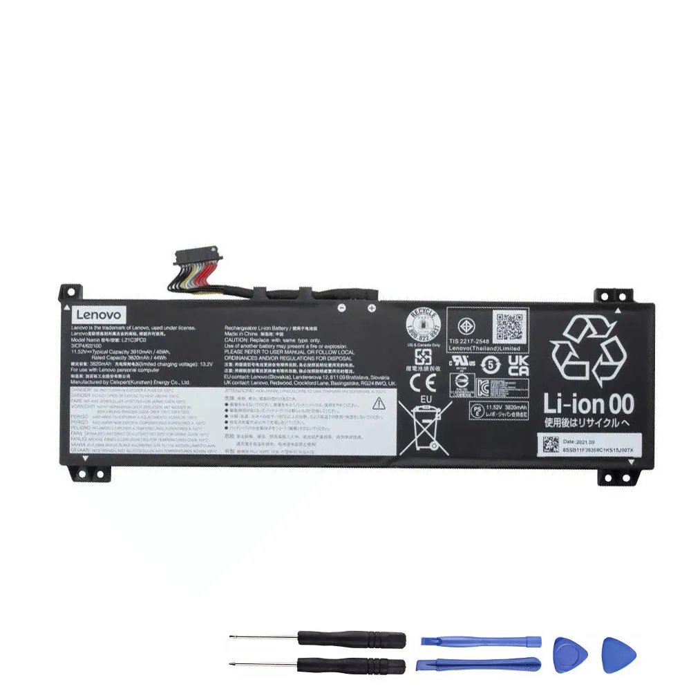 45Wh Lenovo L21M3PC0 Akku Battery