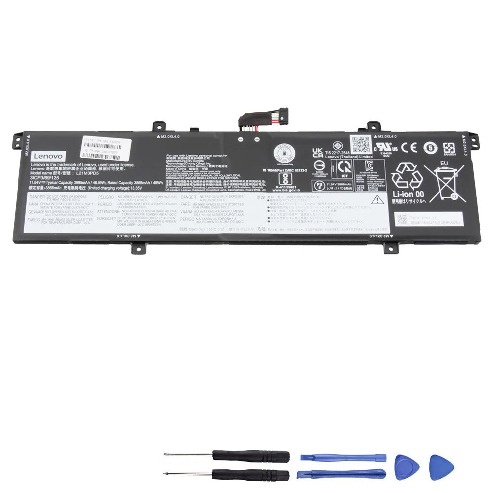 46.5Wh Lenovo L21M3PD5 Akku Battery