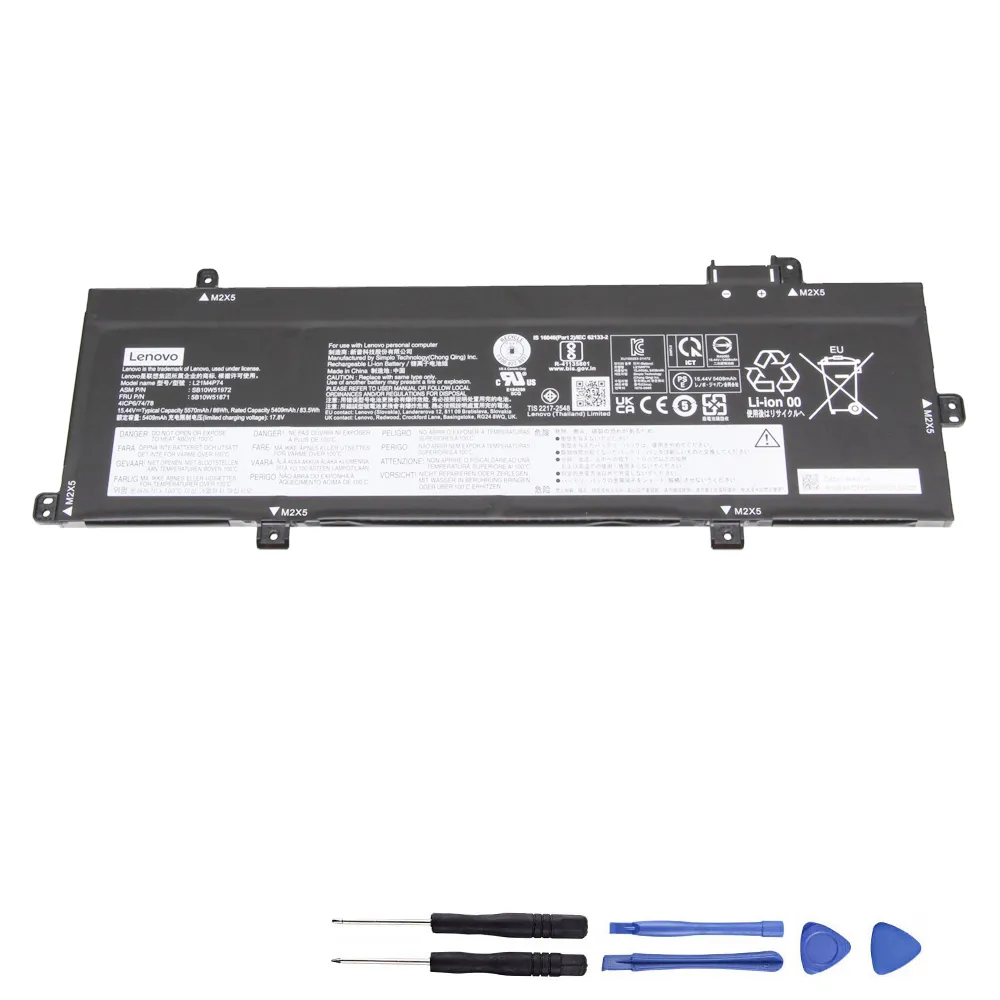 86Wh Lenovo L21M4P74 Akku Battery