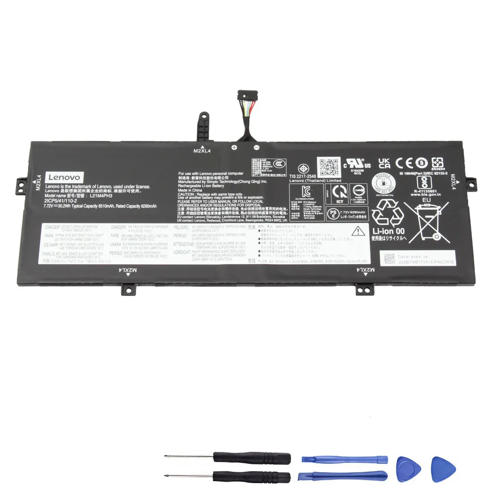 50.2Wh Lenovo L21M4PH3 Akku Battery