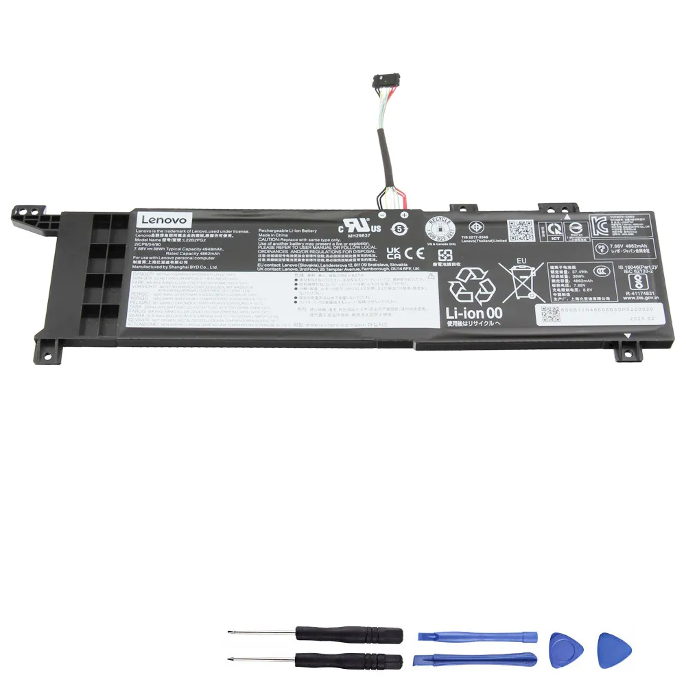 38Wh Lenovo L22B2PG2 Akku Battery