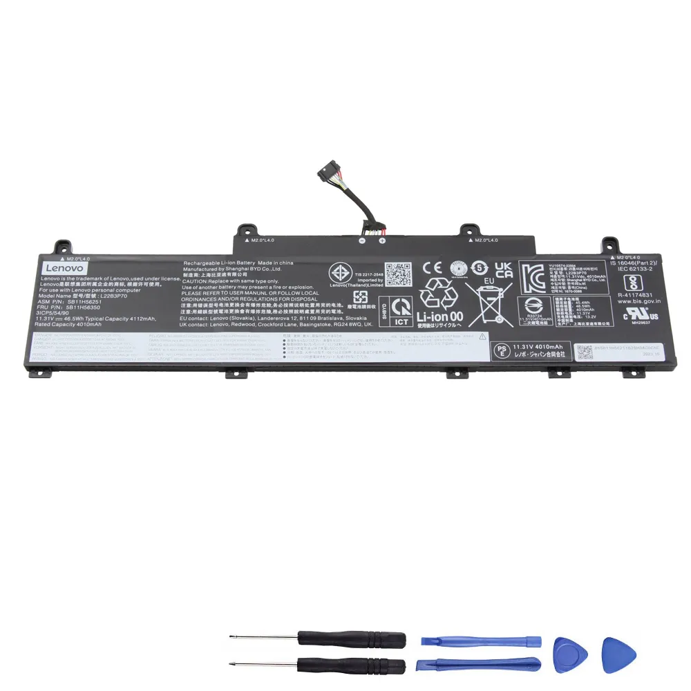 46.62Wh Lenovo L22B3P70 Akku Battery