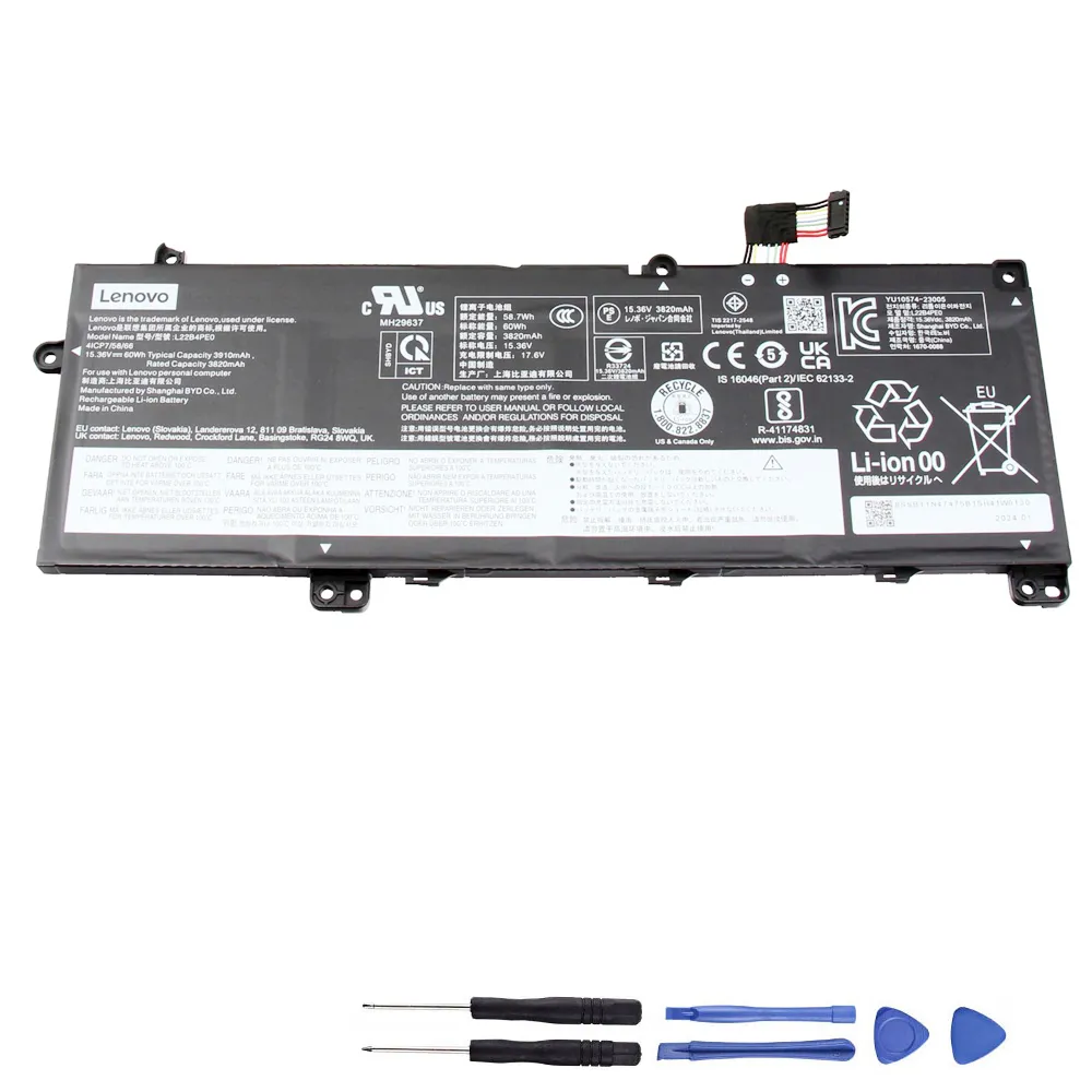60Wh Lenovo L22B4PE0 Akku Battery