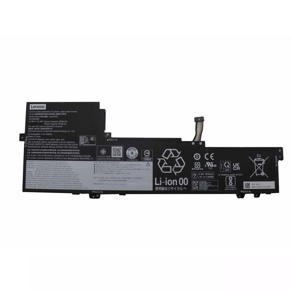 75.4Wh Lenovo L22C4PA5 Akku Battery – Bild 2