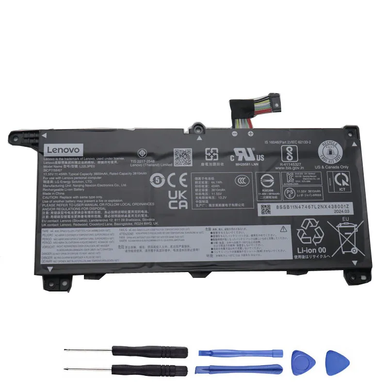45Wh Lenovo L22D3PE0 Akku Battery