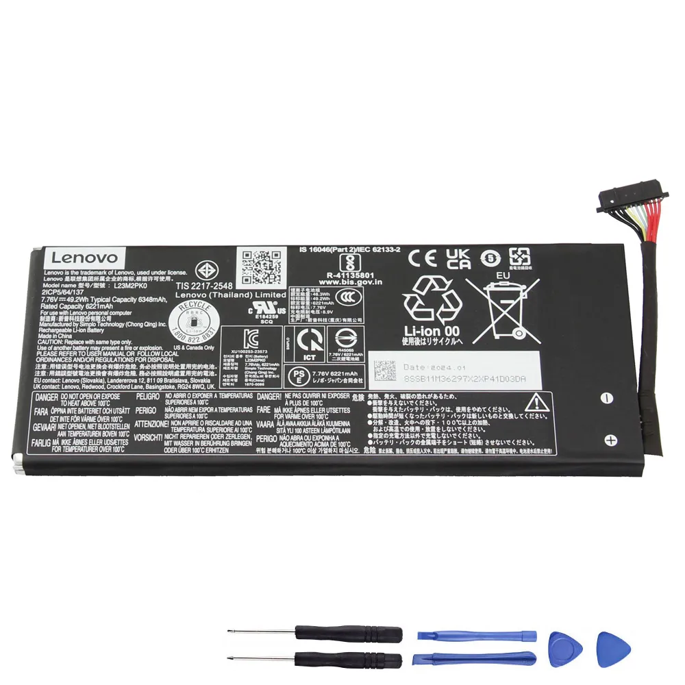 49.2Wh Lenovo L23M2PK0 Akku Battery