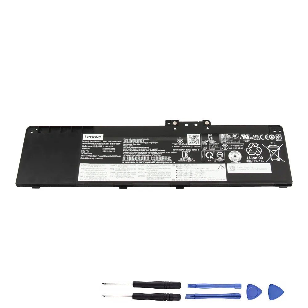 39.3Wh Lenovo L23M3P76 Akku Battery