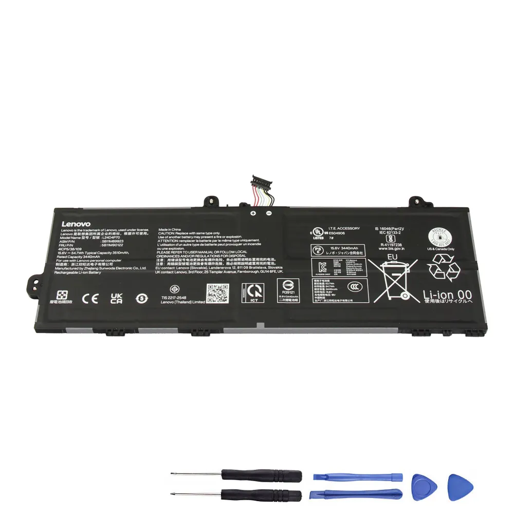 54.7Wh Lenovo L24D4P70 Akku Battery