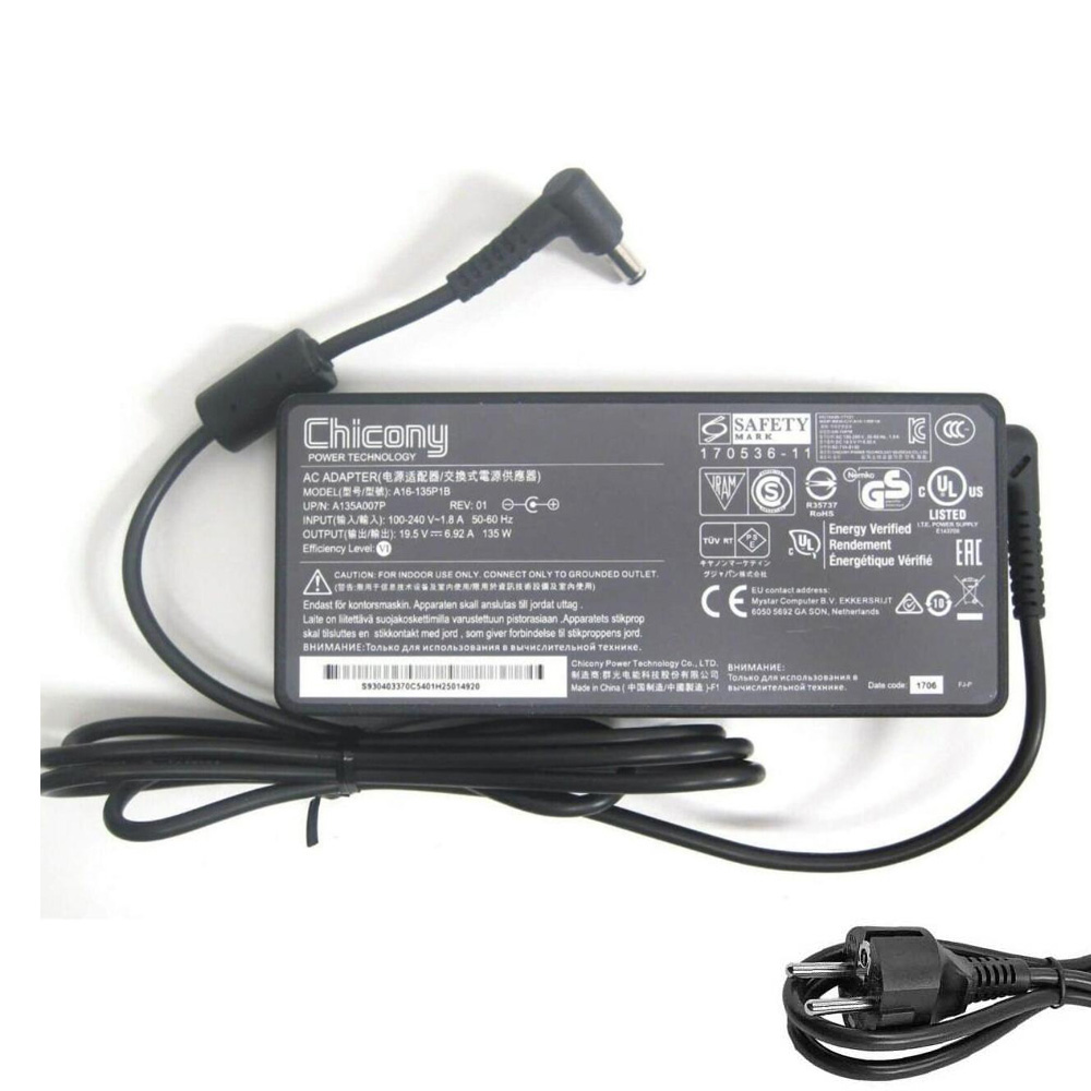 MSI 19.5V 6.92A 135W 7.4mm Adapter Netzteil