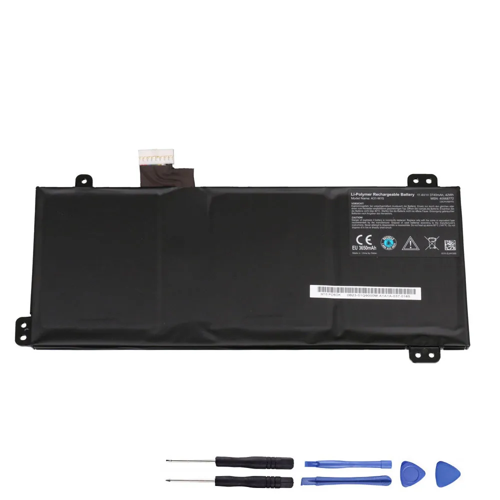 42Wh Medion A31-M15 25mm Line Akku Battery