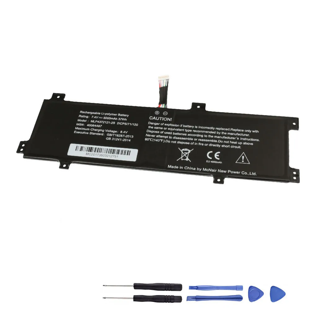 37Wh Medion MLP4372121-2S Akku Battery