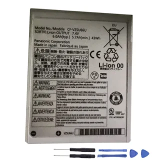 43Wh Panasonic CF-VZSU66U Akku Battery