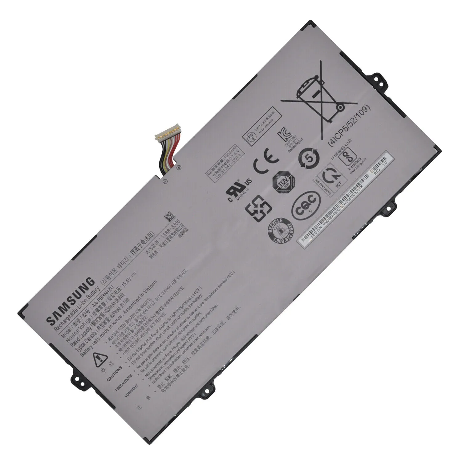 66.9Wh Samsung AA-PBRN4ZU Akku Battery – Bild 2