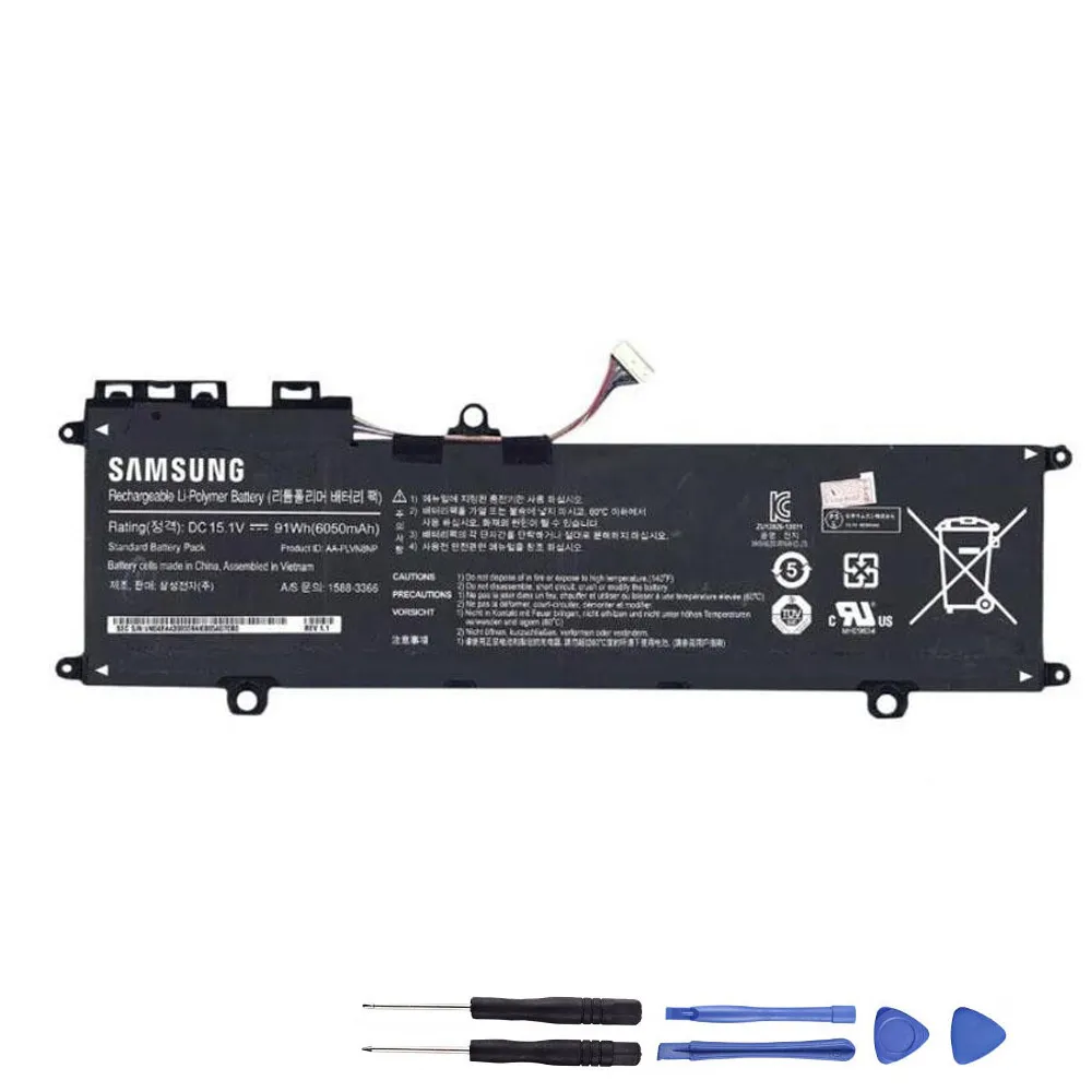 91Wh Samsung AA-PLVN8NP Akku Battery