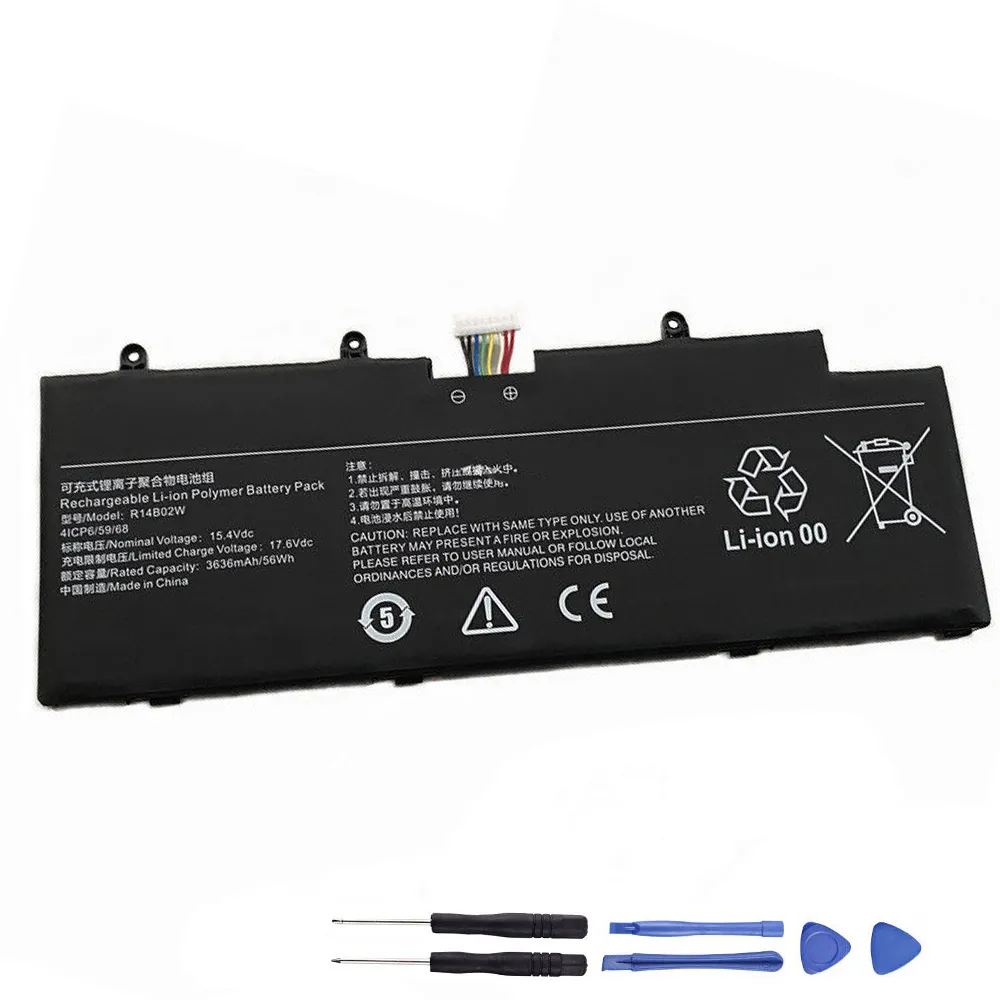 56Wh Xiaomi R14B02W Akku Battery