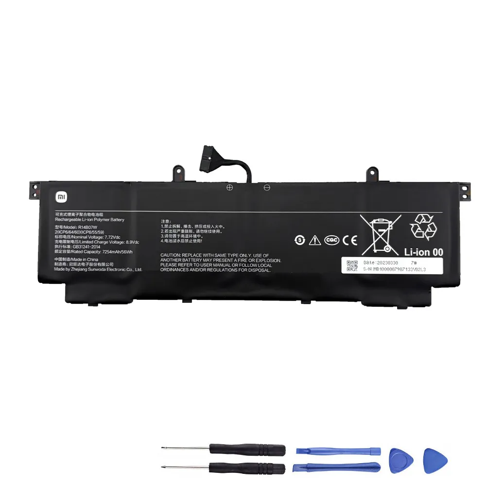 56Wh Xiaomi R14B07W Akku Battery